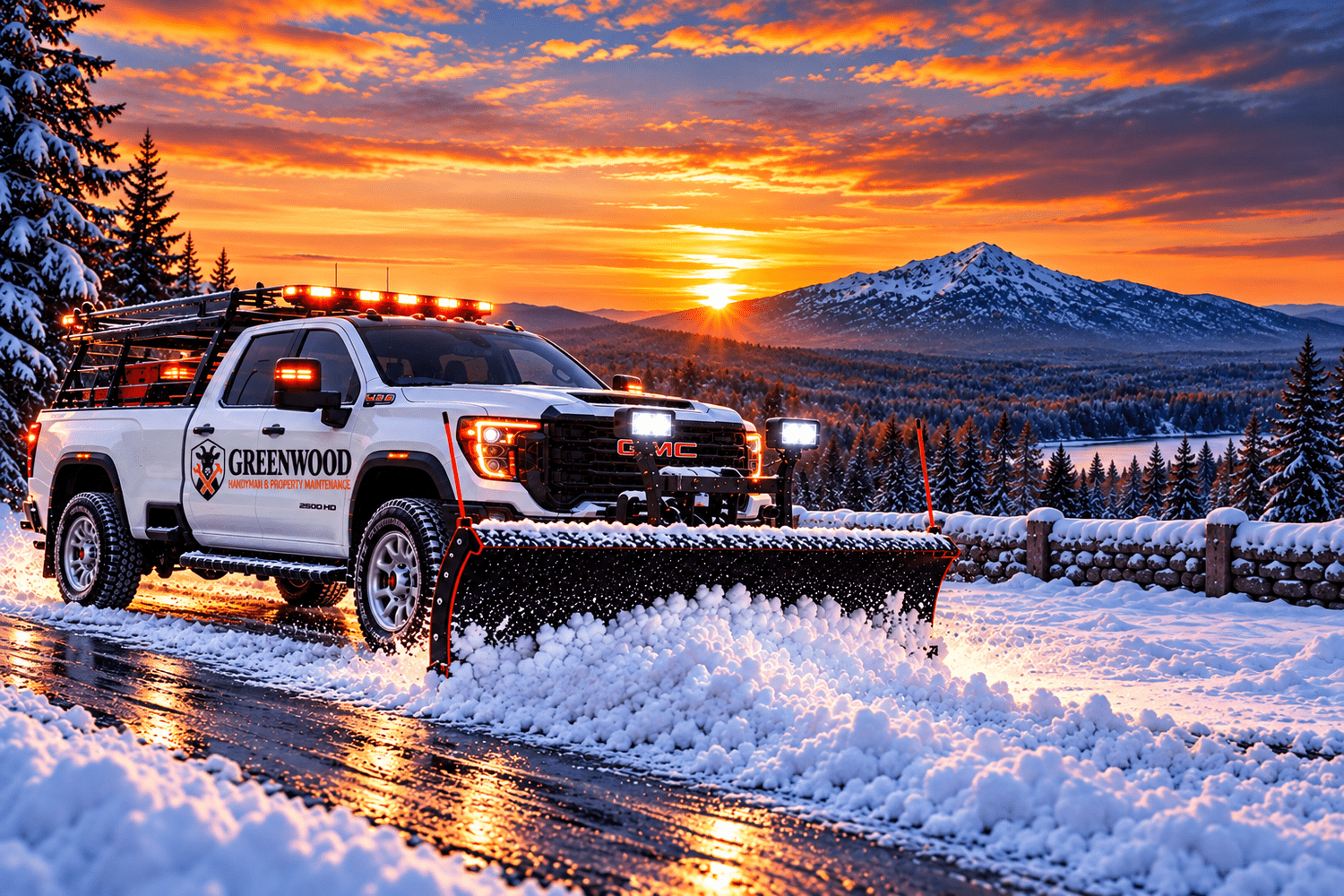 Snow removal image from Greenwood’s website